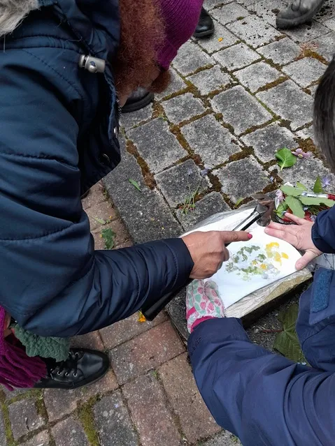 Azadi Westhill Learning  Japanese art of  Hapa zoming